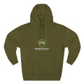 ZeroTrust Three-Panel Fleece Hoodie — Cybersecurity Graphic Hoodie