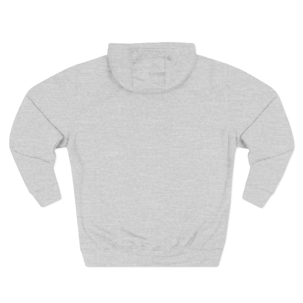 ZeroTrust Three-Panel Fleece Hoodie — Cybersecurity Graphic Hoodie