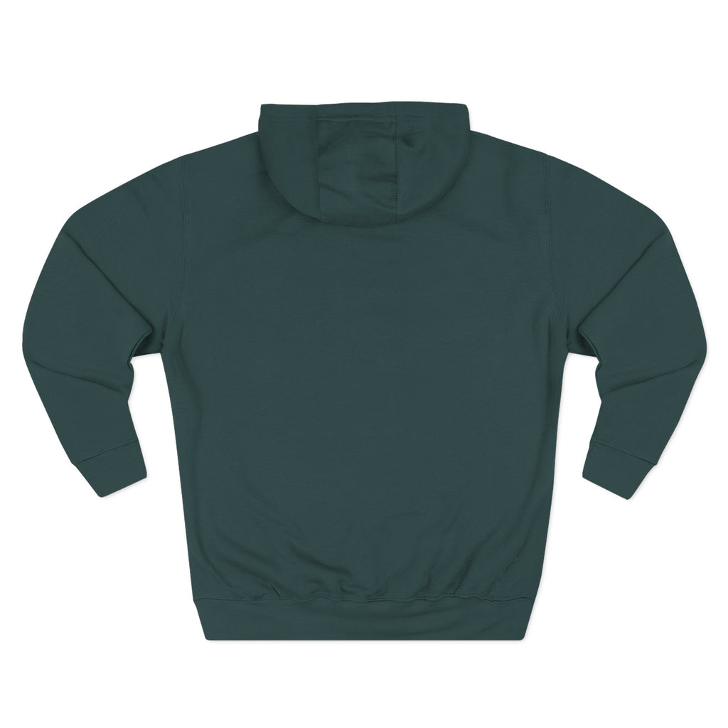 ZeroTrust Three-Panel Fleece Hoodie — Cybersecurity Graphic Hoodie