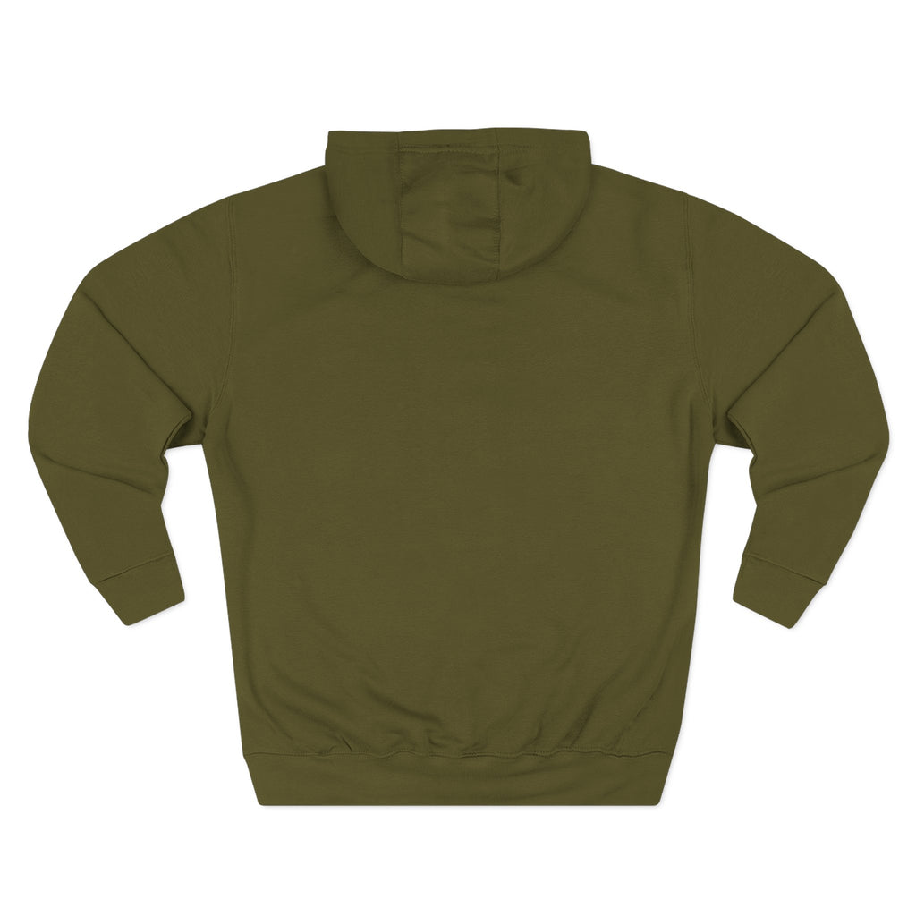 ZeroTrust Three-Panel Fleece Hoodie — Cybersecurity Graphic Hoodie