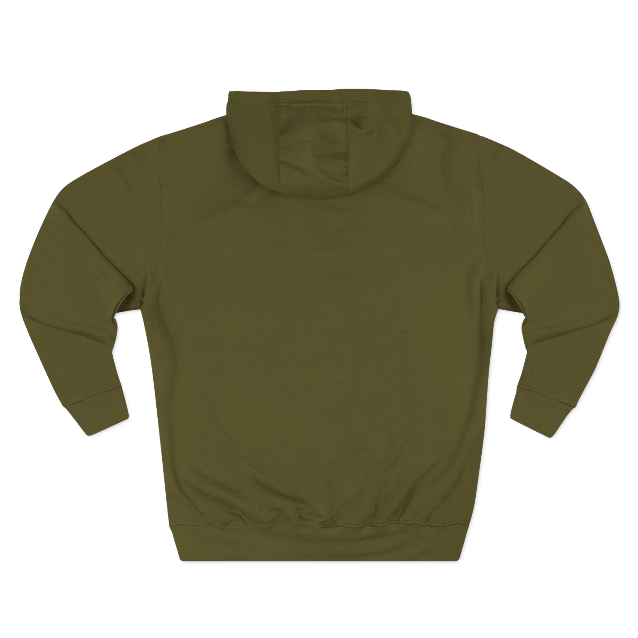 ZeroTrust Three-Panel Fleece Hoodie — Cybersecurity Graphic Hoodie