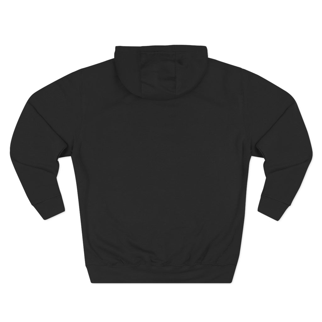 ZeroTrust Three-Panel Fleece Hoodie — Cybersecurity Graphic Hoodie