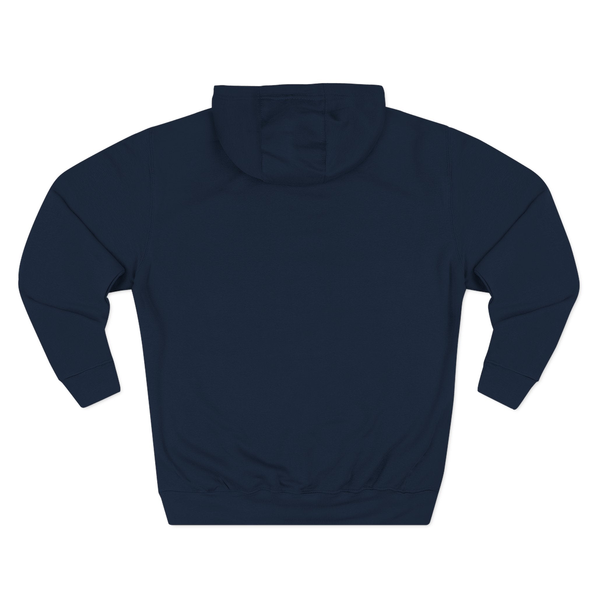 ZeroTrust Three-Panel Fleece Hoodie — Cybersecurity Graphic Hoodie